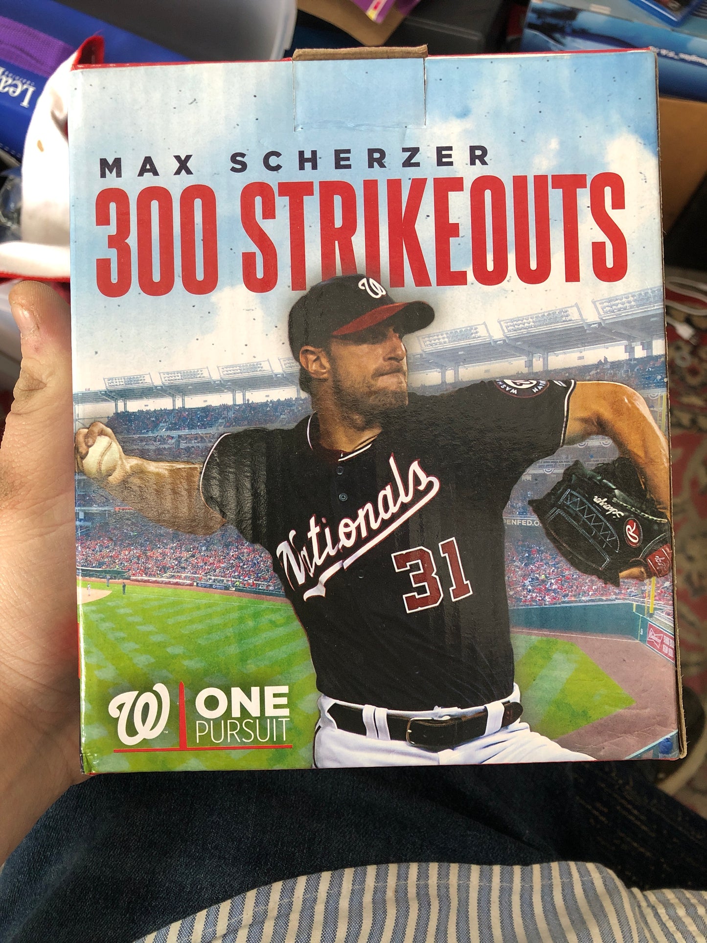 2019 Max Scherzer Washington Nationals Bobblehead