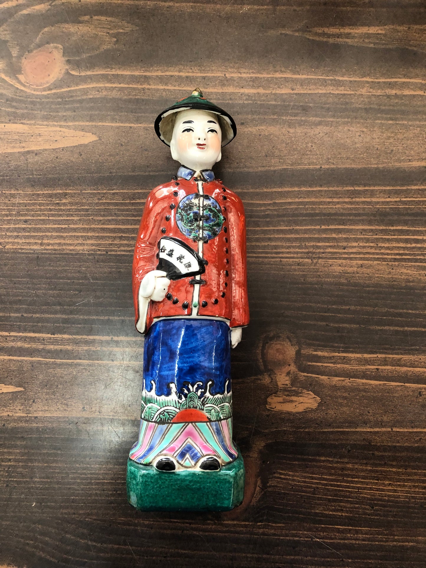 Set of 3 Chinese Porcelain Figures - Qing Emperors
