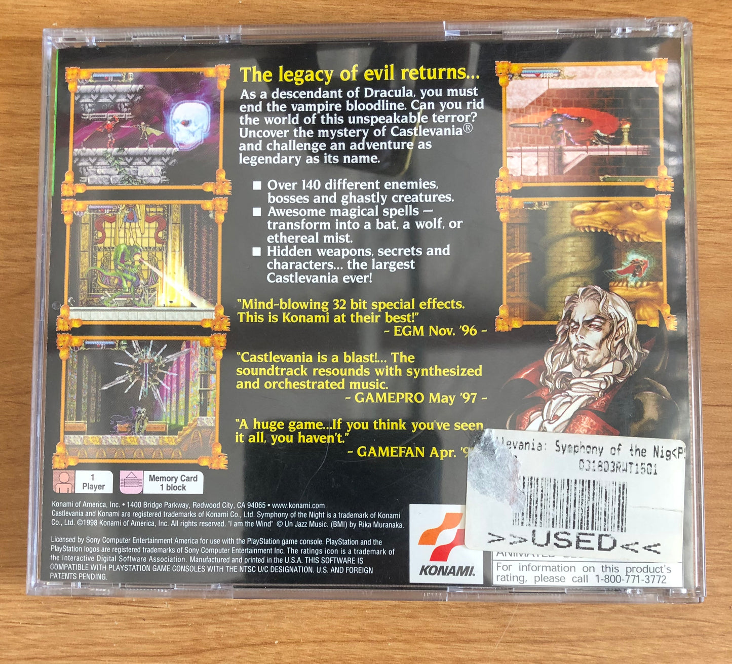 Castlevania: Symphony of the Night (PS1)