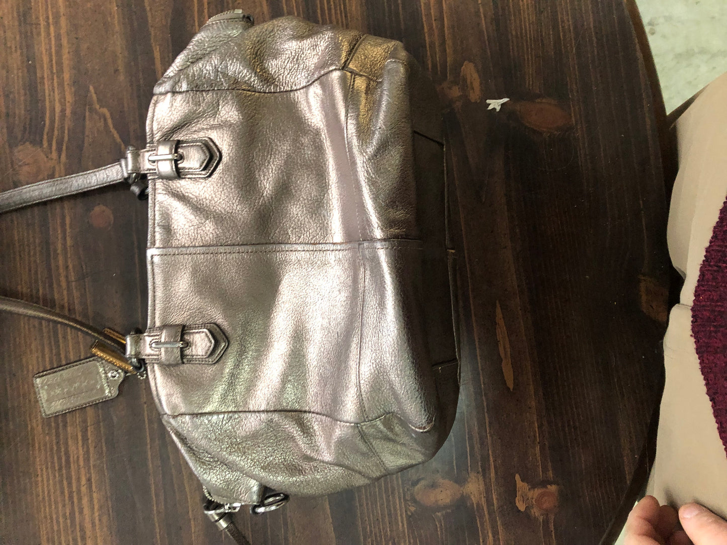 Coach Chelsea Jayden Metallic Carryall