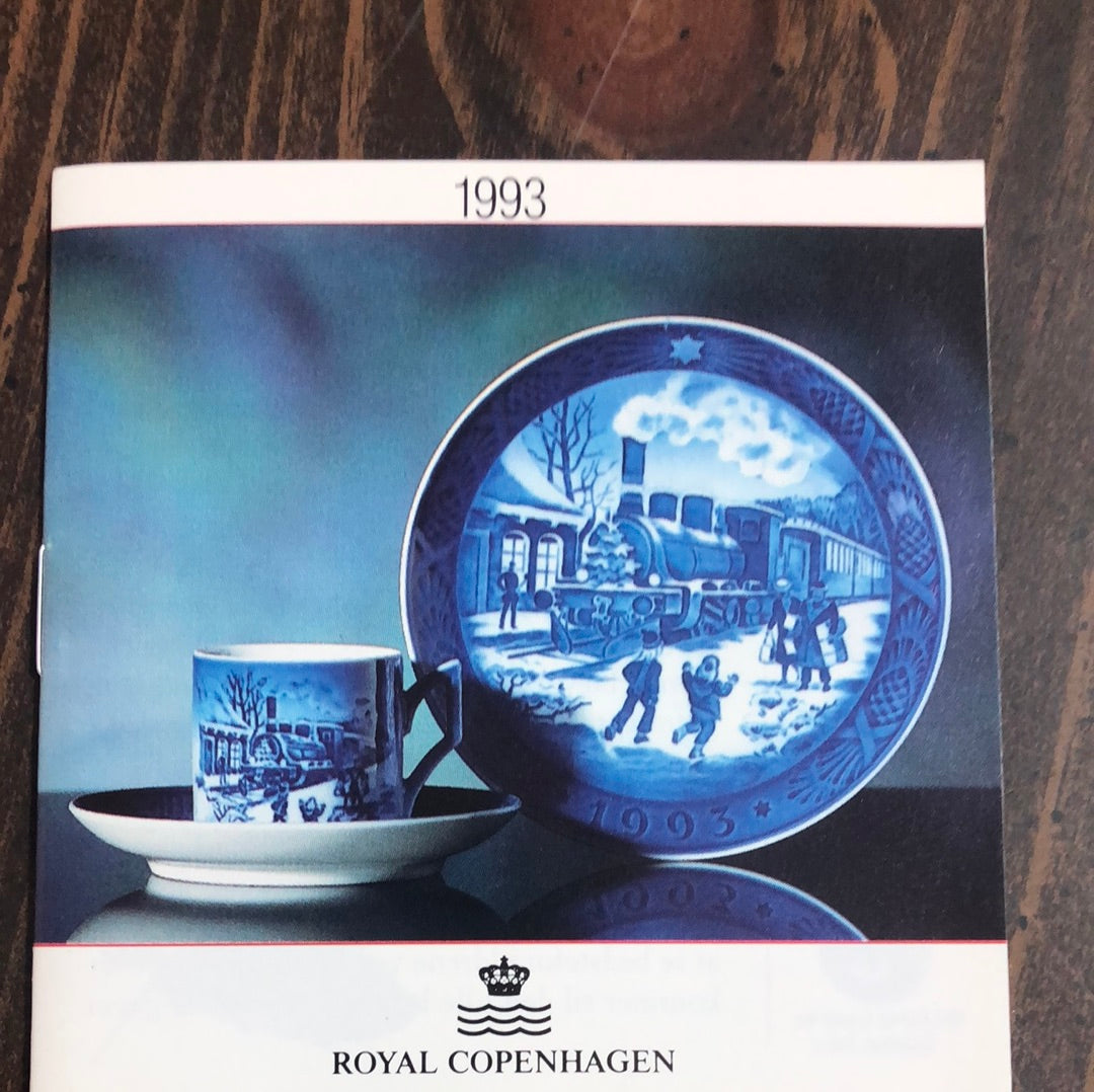 1993 Royal Copenhagen Christmas Plate
