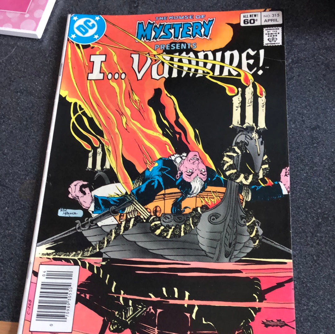 DC's House of Mystery #309-319 'I... Vampire!'