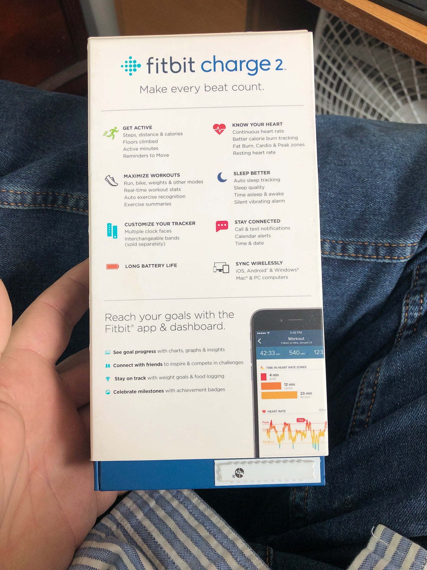 Fitbit Charge 2 - Size Large
