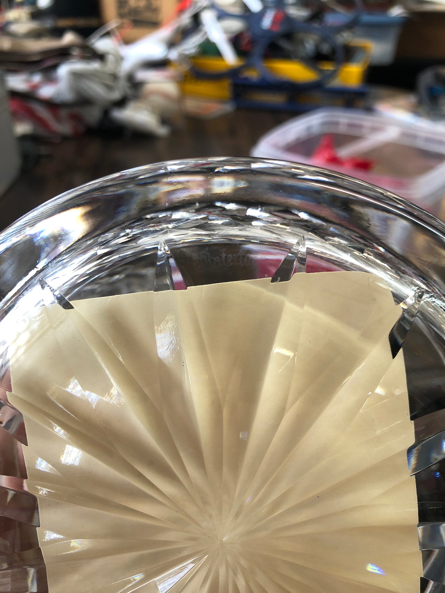 6" Waterford Crystal Candy Dish