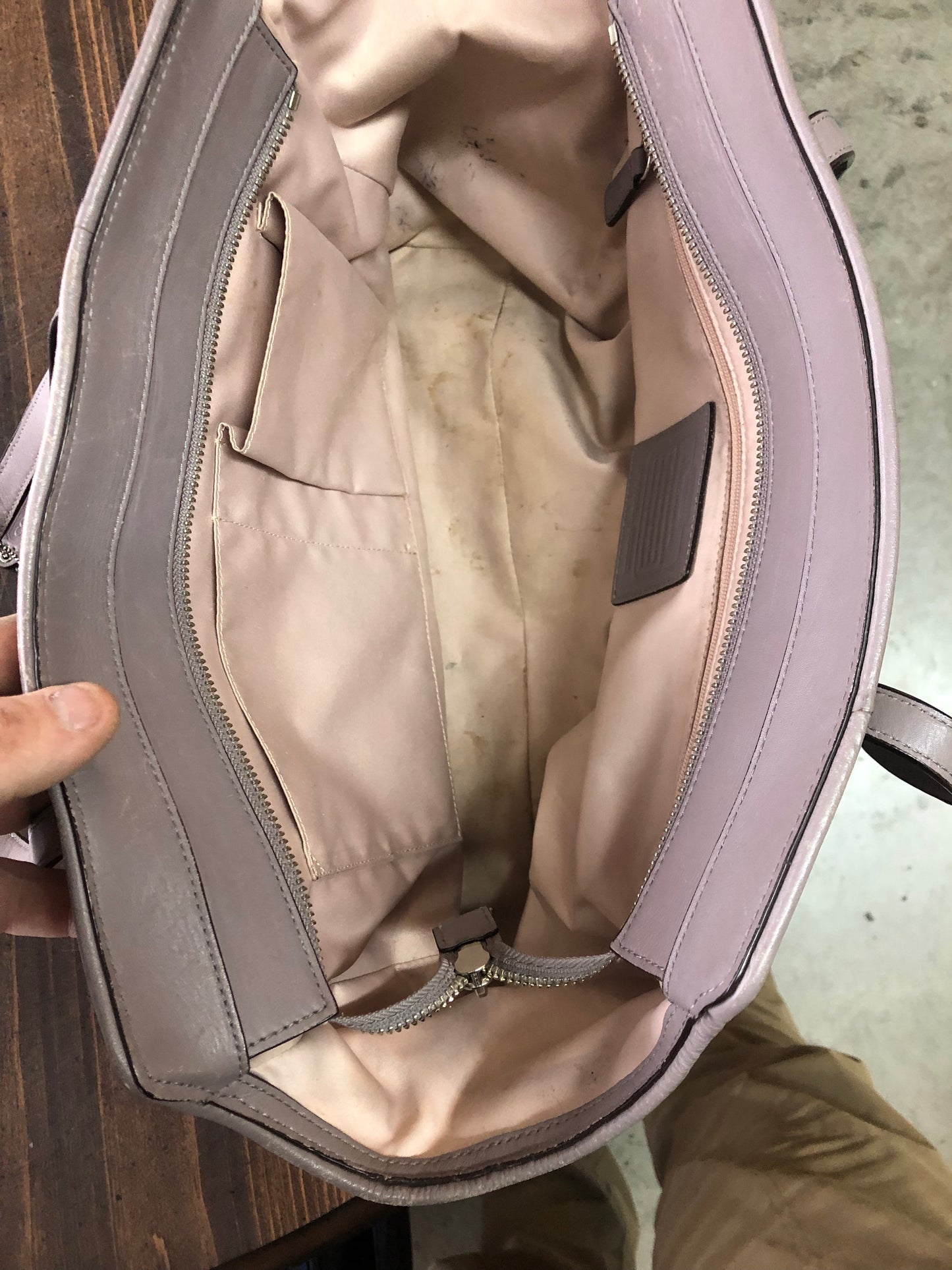 Coach Taylor North and South Tote - Lavender