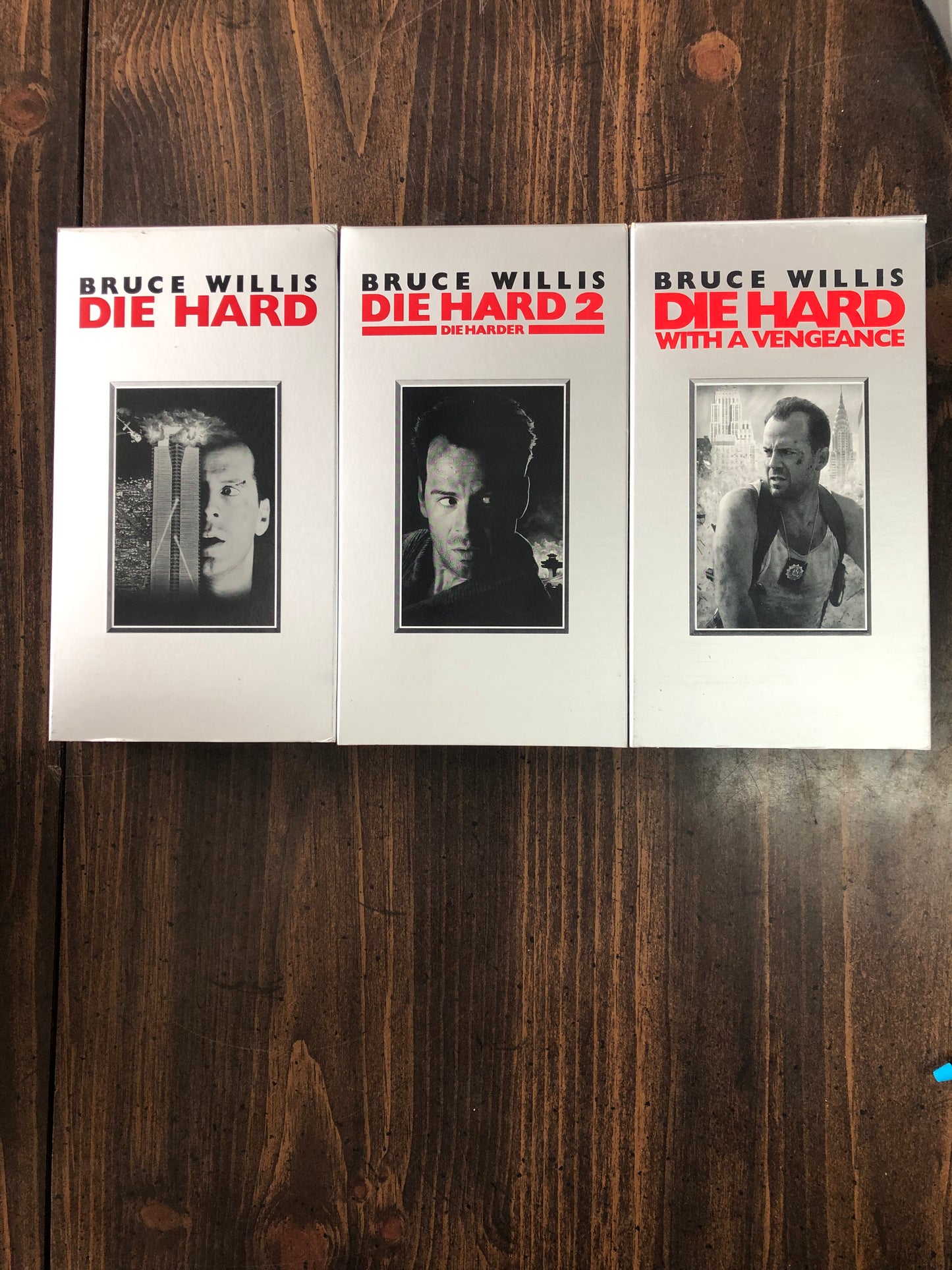Die Hard Trilogy VHS Box Set