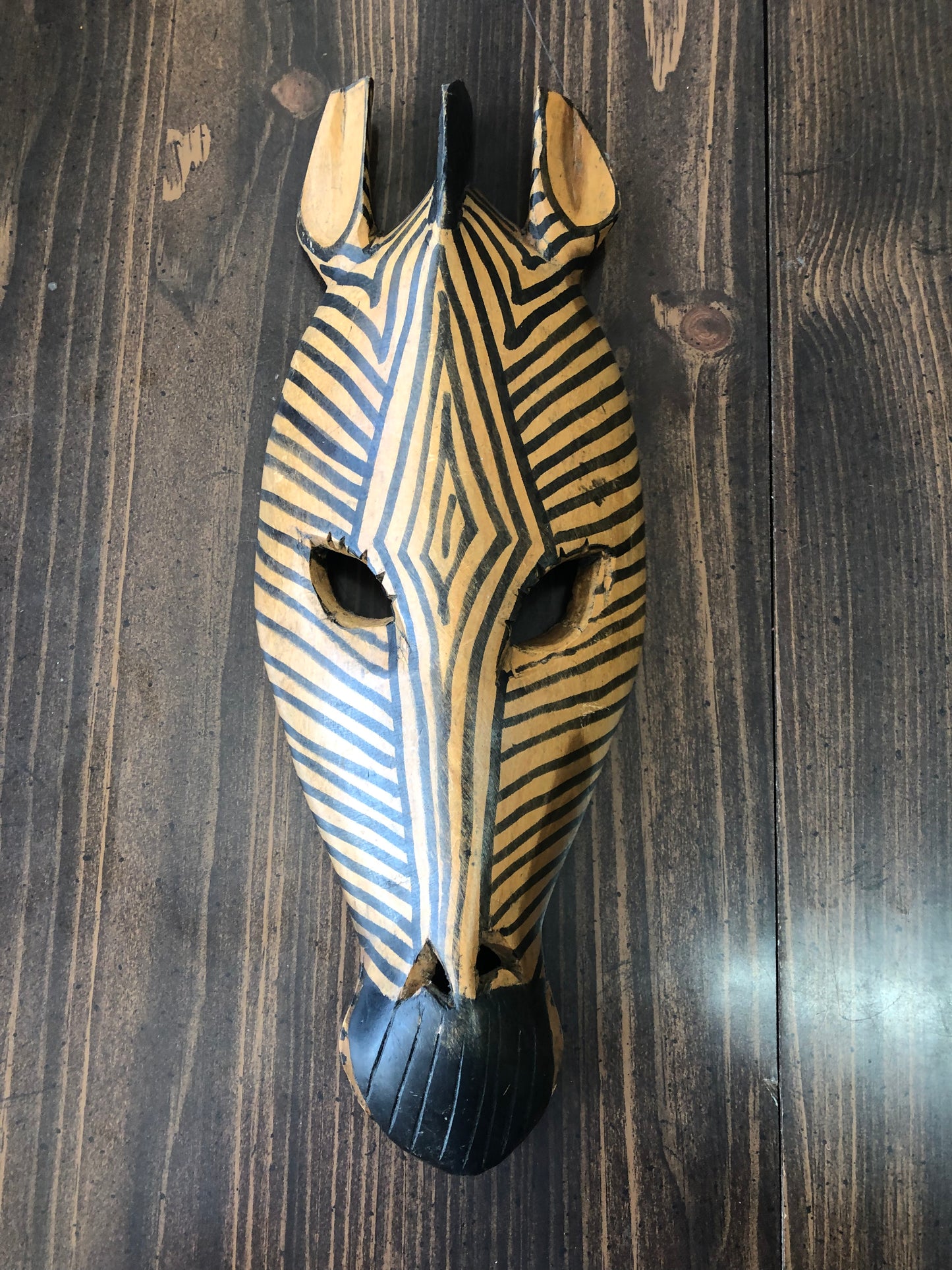 Set of 3 Zebra Masks