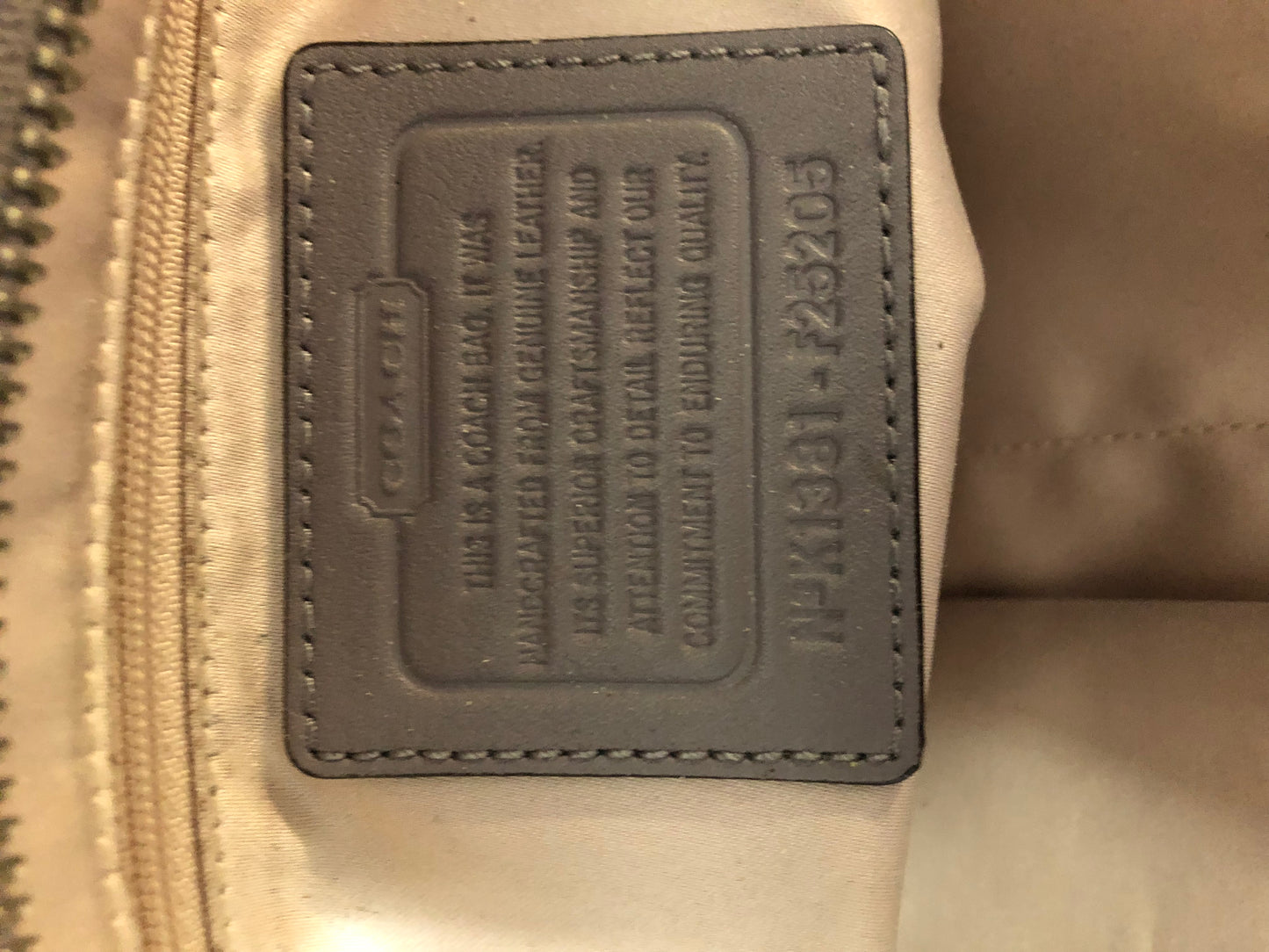 Coach Taylor North and South Tote - Lavender