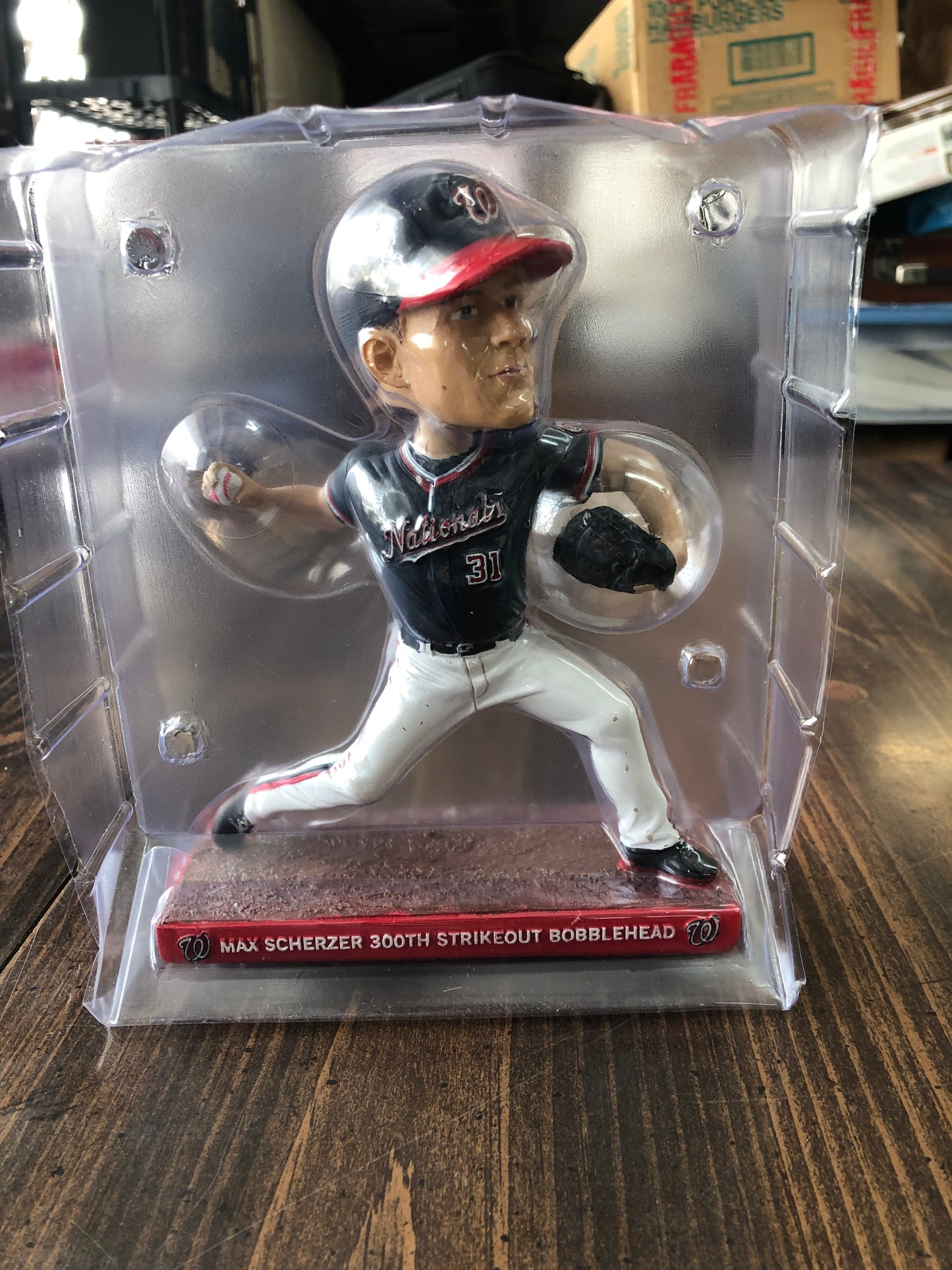 2019 Max Scherzer Washington Nationals Bobblehead
