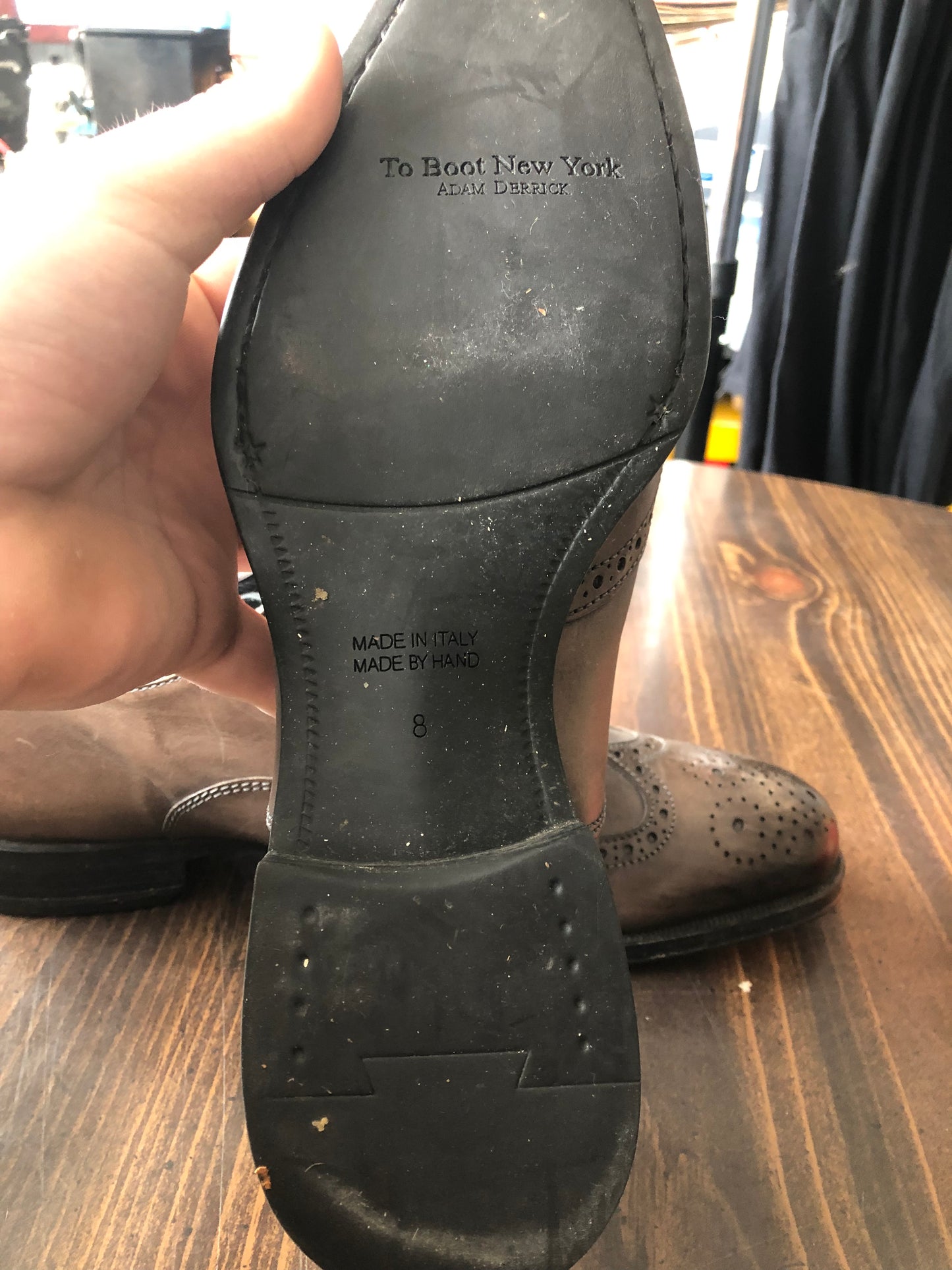 To Boot New York Wingtip Dress Shoes