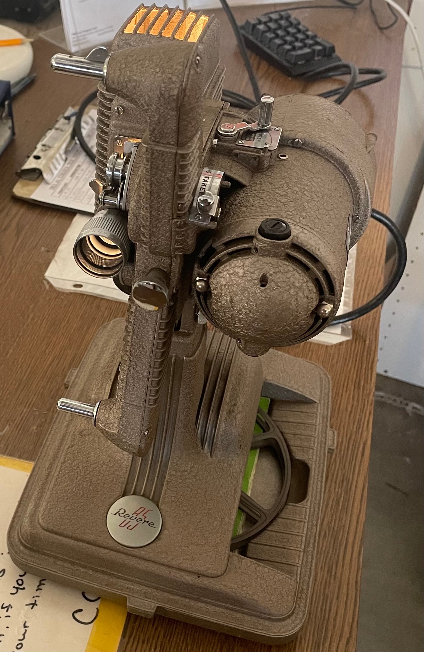 Vintage Revere De Luxe Film Projector