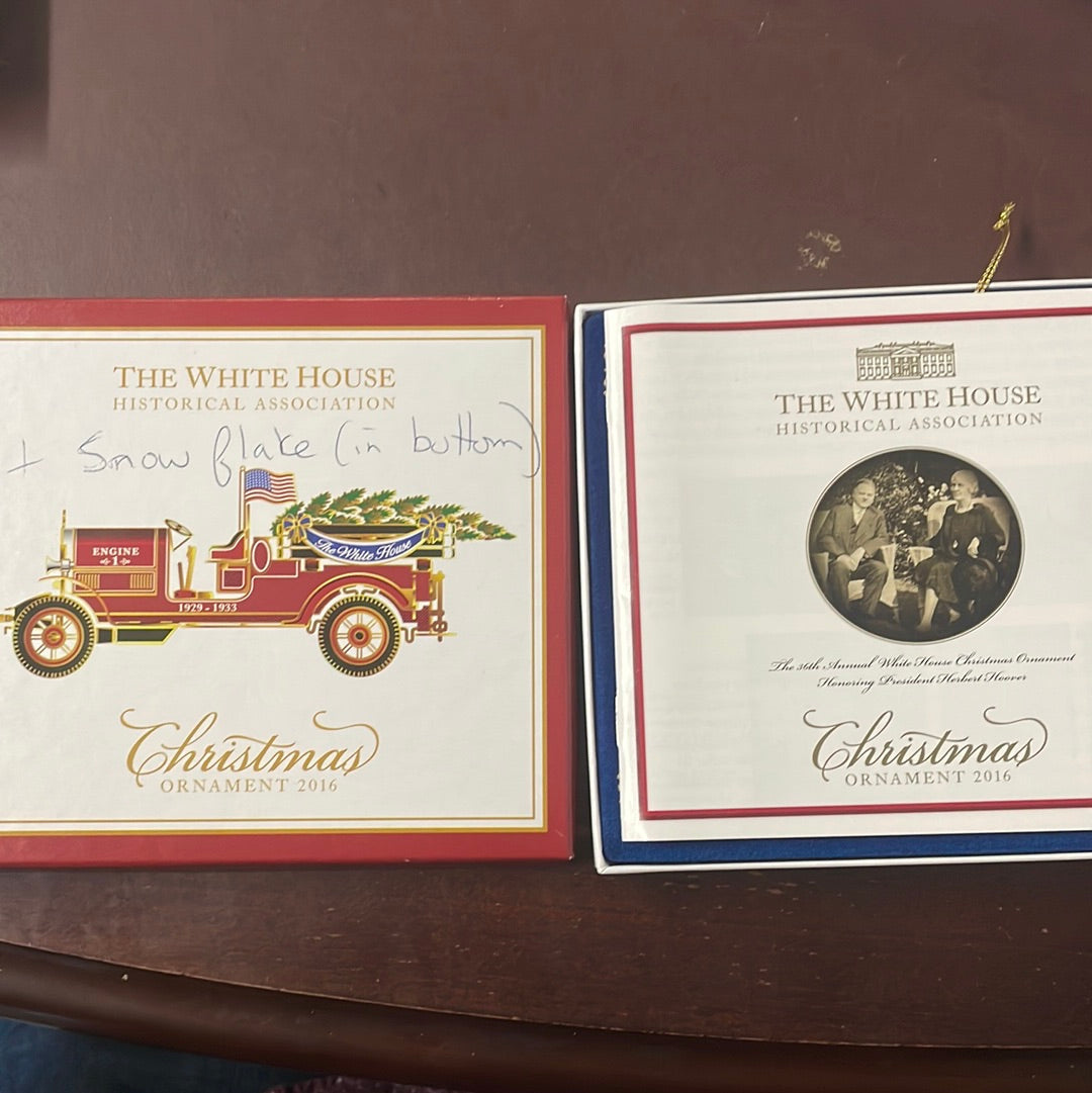 White House Ornament 2016