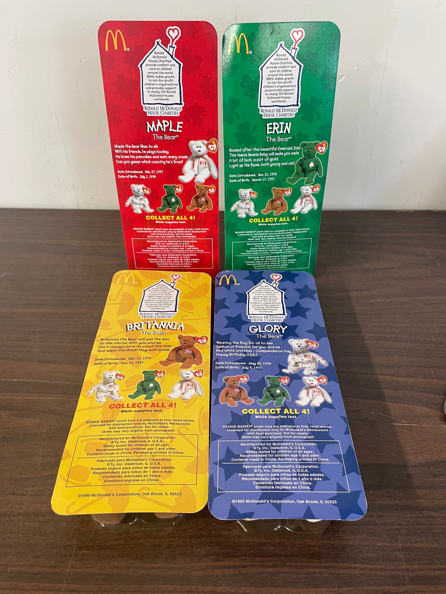 Original Teenie Beanies Set of 4