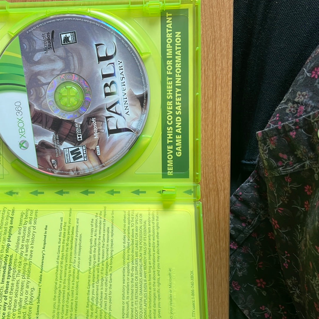 Fable Anniversary XBOX 360
