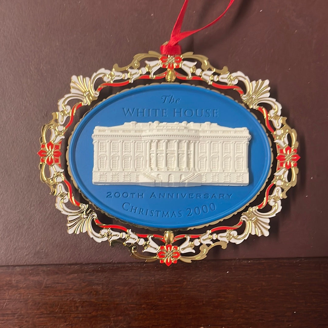 White House Ornament 2000