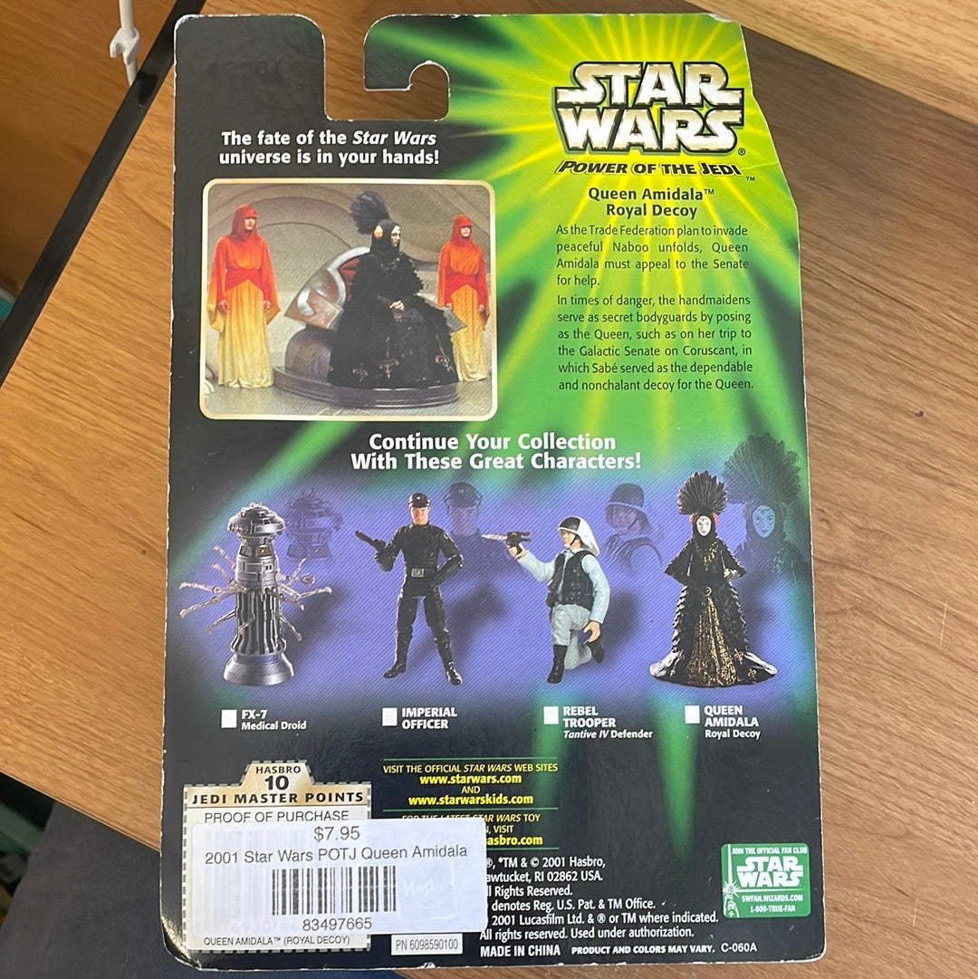 2001 Star Wars POTJ Queen Amidala