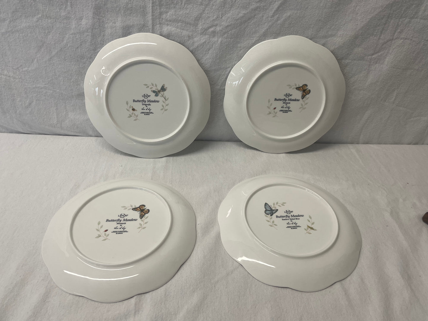 Lenox Butterfly Meadow Set of 4 Plates