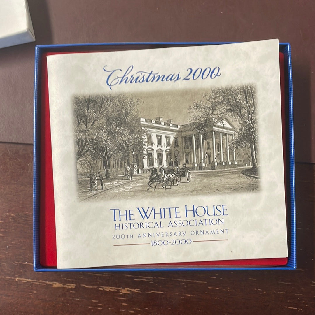 White House Ornament 2000
