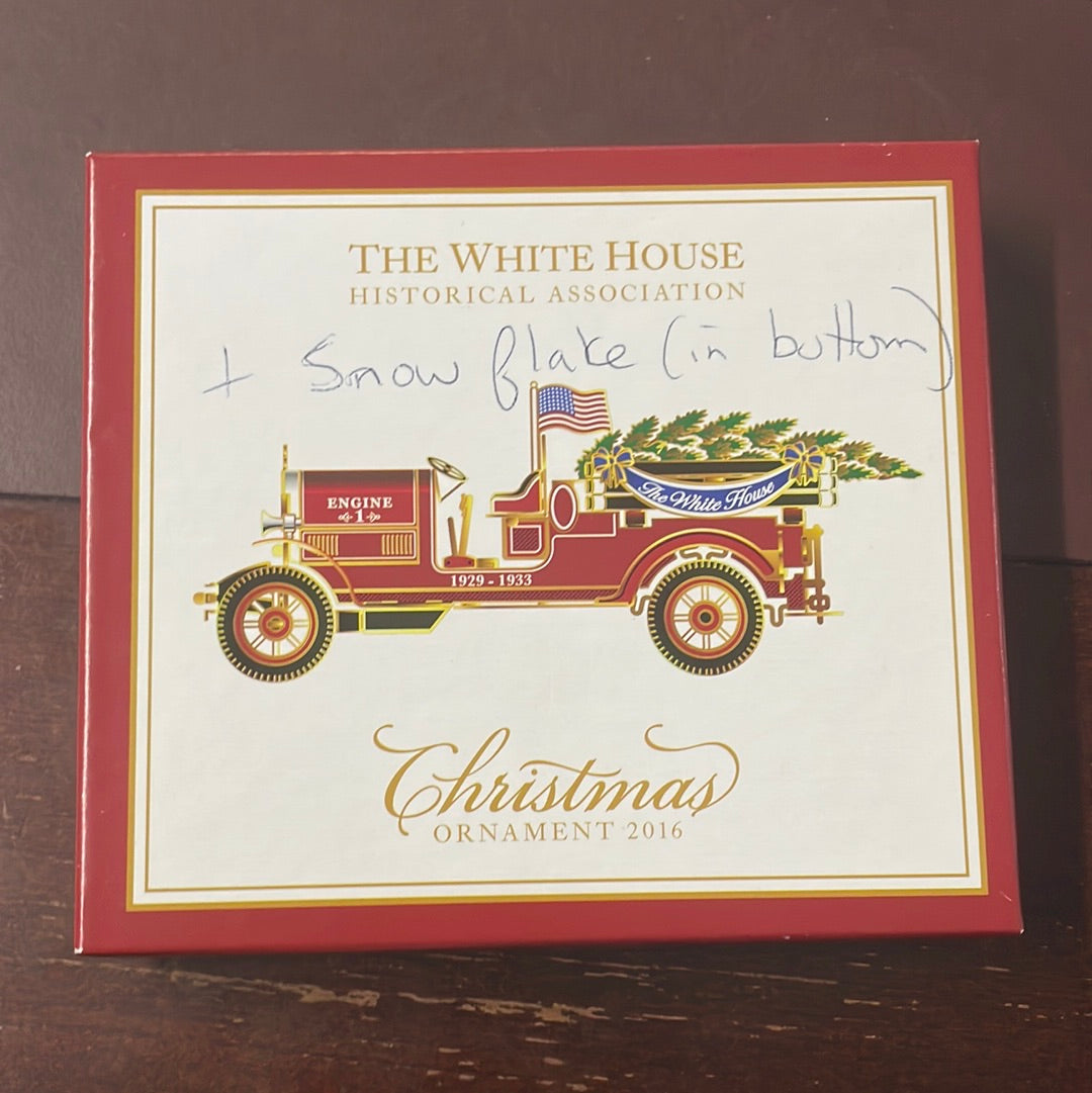White House Ornament 2016