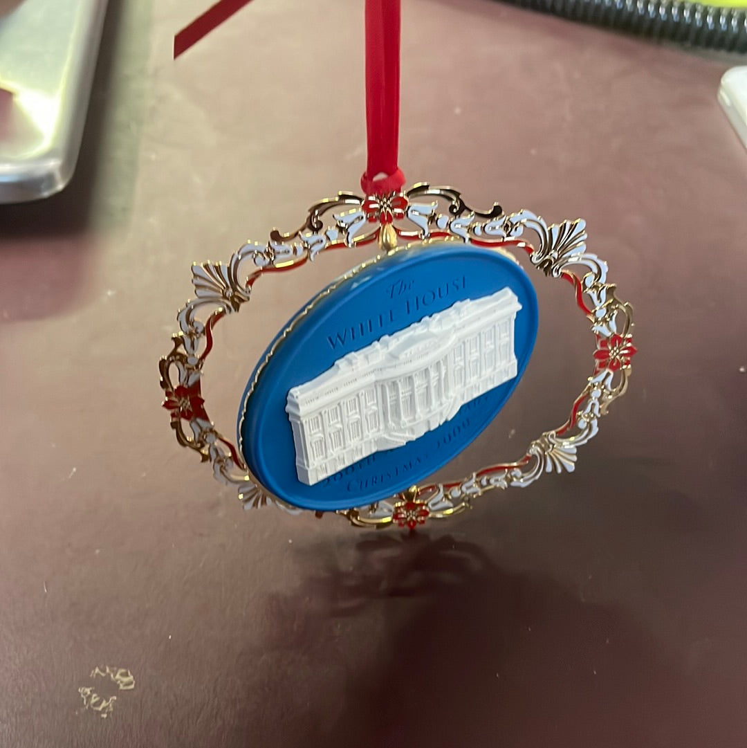 White House Ornament 2000