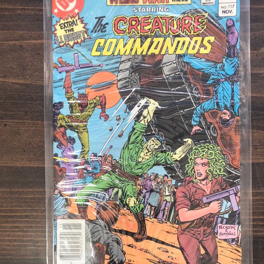 DC Comics presents: "Weird War Tales" issues #115-118
