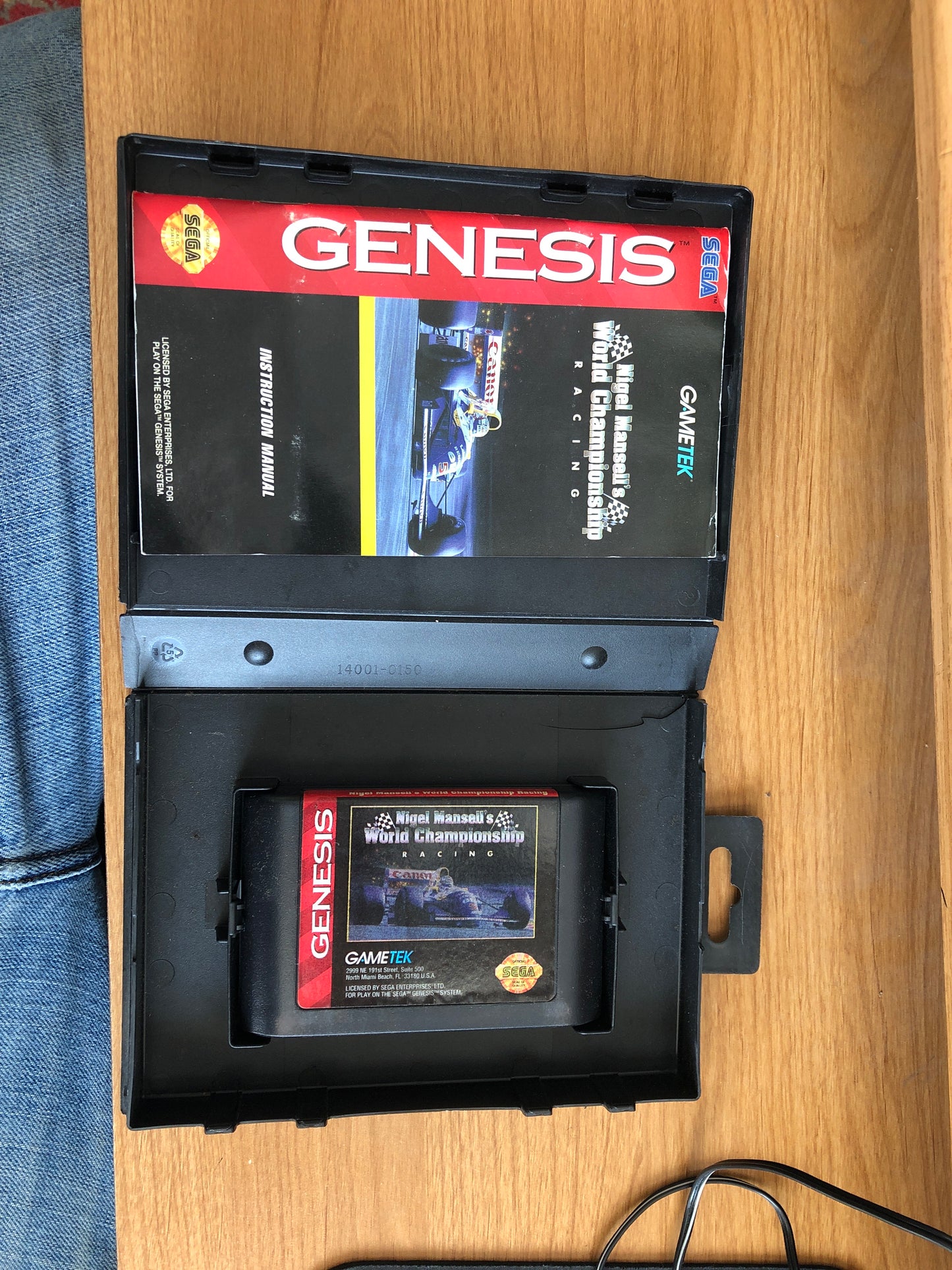 Nigel Mansell's World Championship Racing (SEGA Genesis)