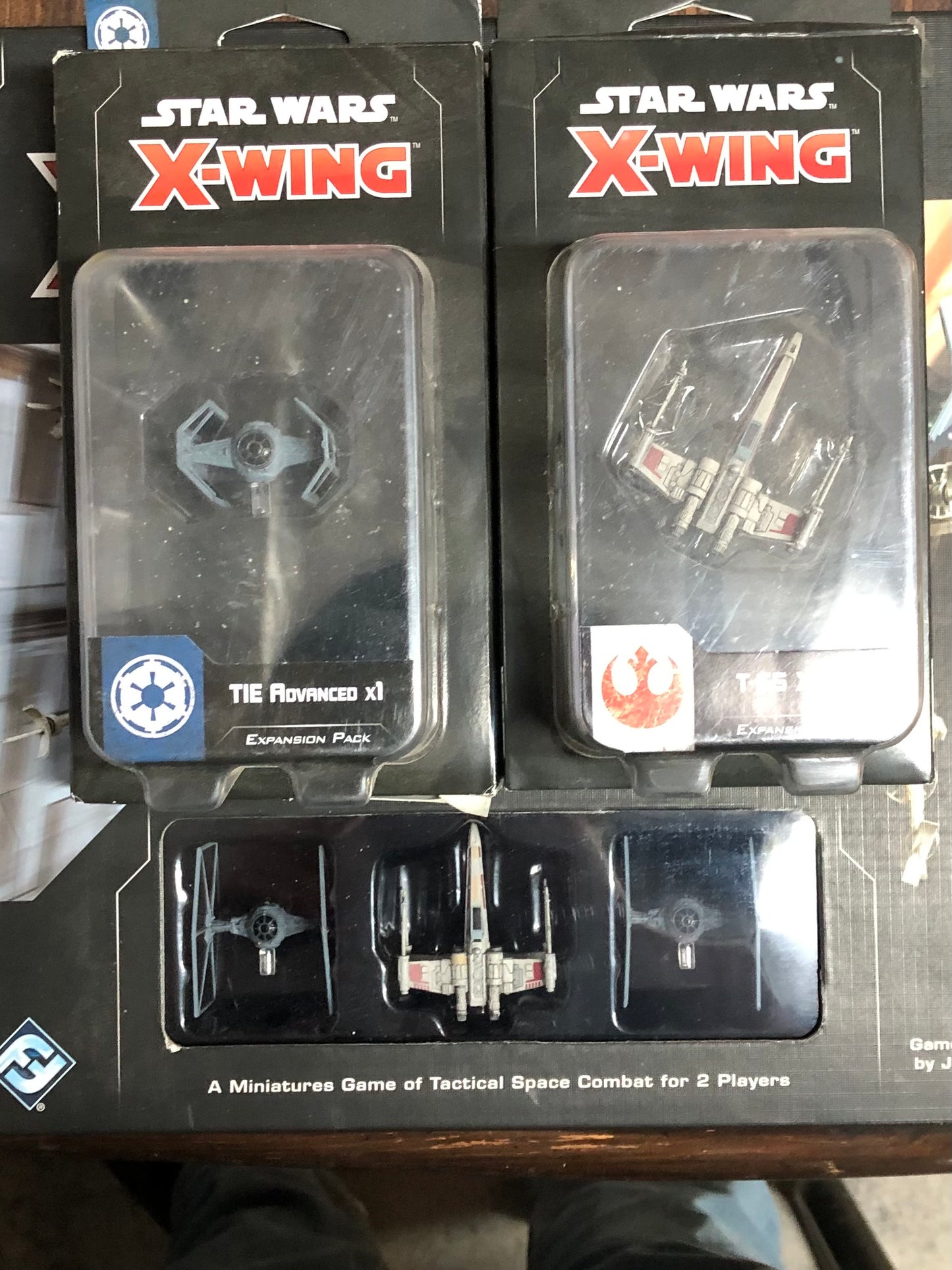 Star Wars X-Wing Game plus 2 Expansions