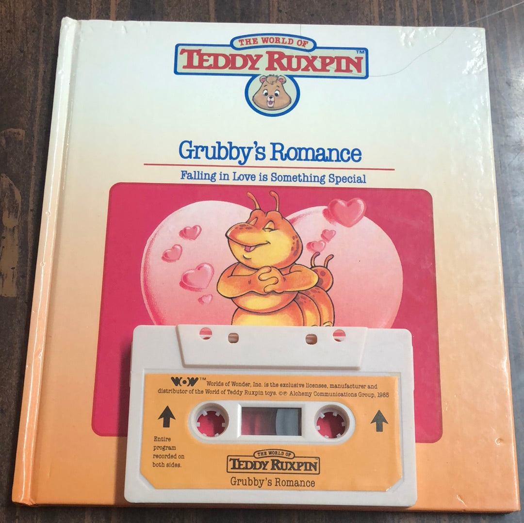 The World of Teddy Ruxpin: Grubby's Romance book and cassette