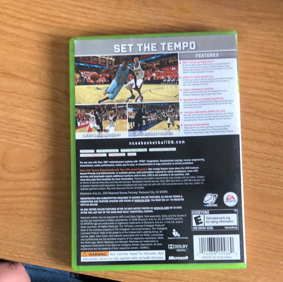 NCAA Basketball 09 (XBOX 360)