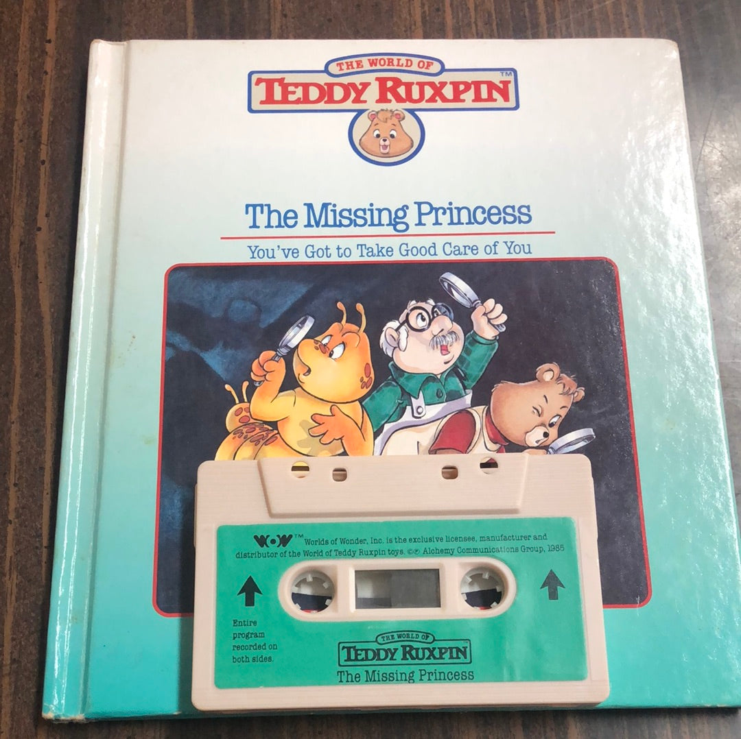 The World of Teddy Ruxpin: The Missing Princess book and cassette
