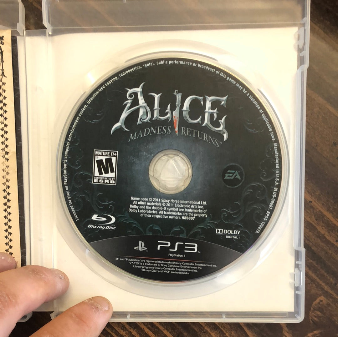 Alice Madness Returns (PS3)