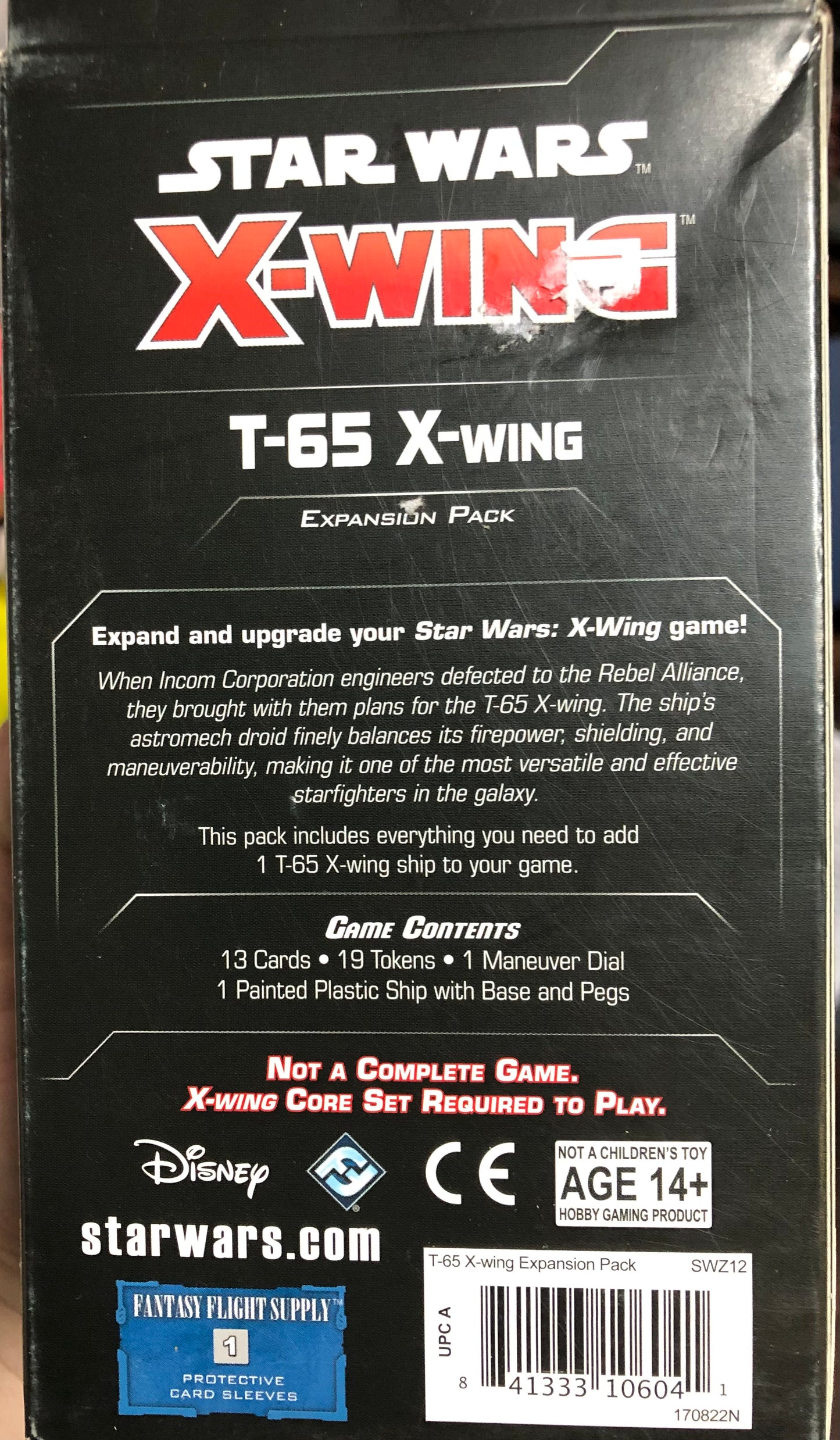 Star Wars X-Wing Game plus 2 Expansions