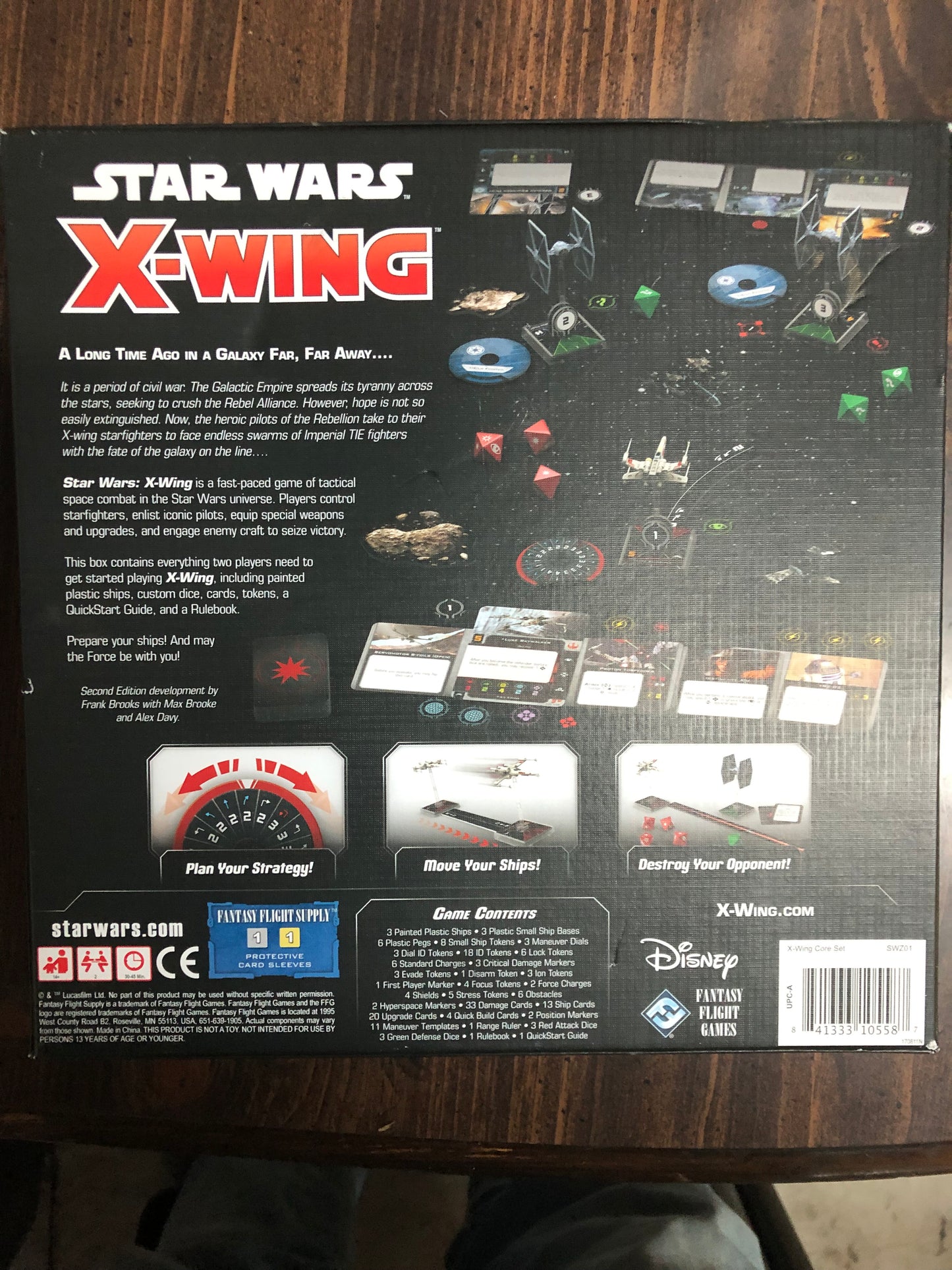 Star Wars X-Wing Game plus 2 Expansions