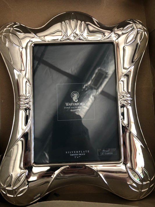 Waterford 5x7 Lismore Silver Frame