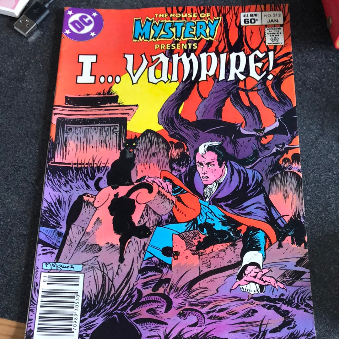 DC's House of Mystery #309-319 'I... Vampire!'