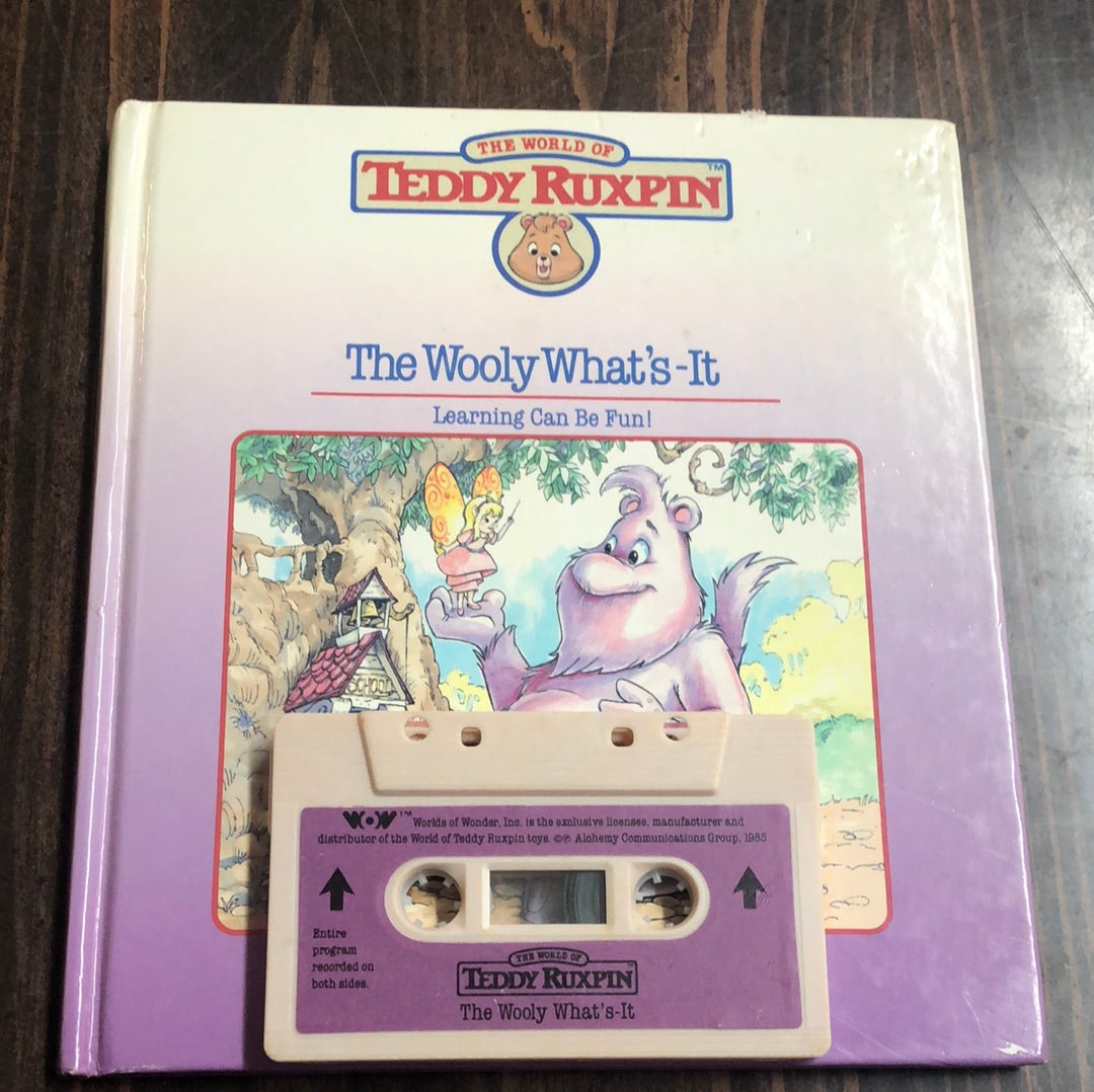 The World of Teddy Ruxpin: The Wooly What's-It book and cassette