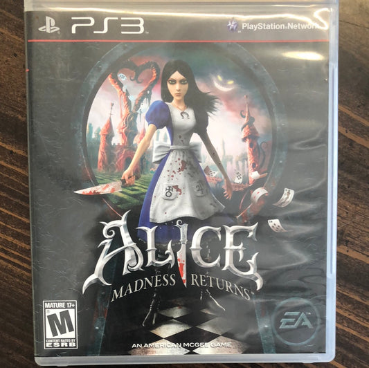 Alice Madness Returns (PS3)