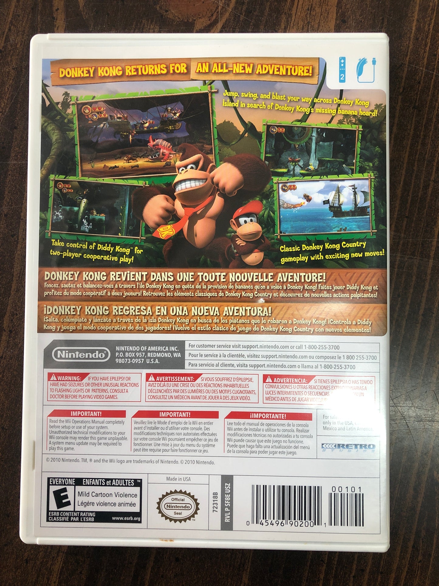 Donkey Kong Country Returns (Wii)