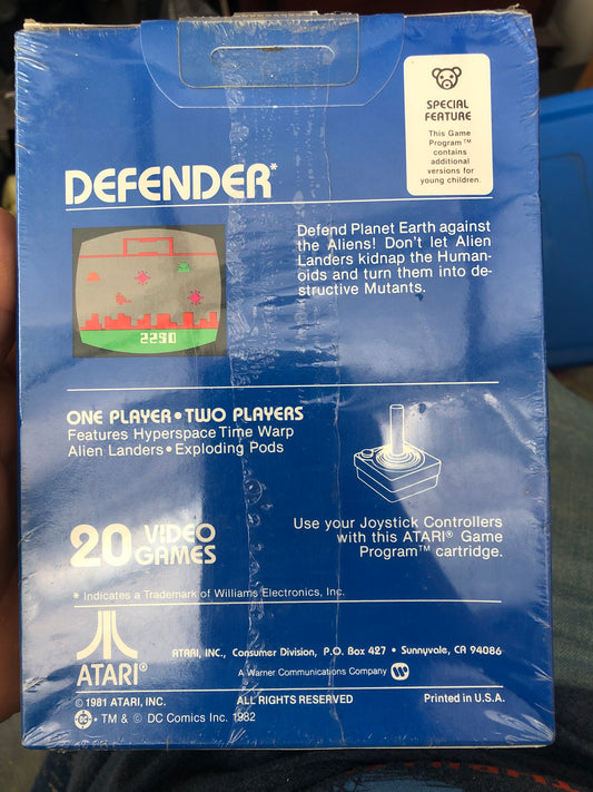 Defender (Atari) *NEW & SEALED*