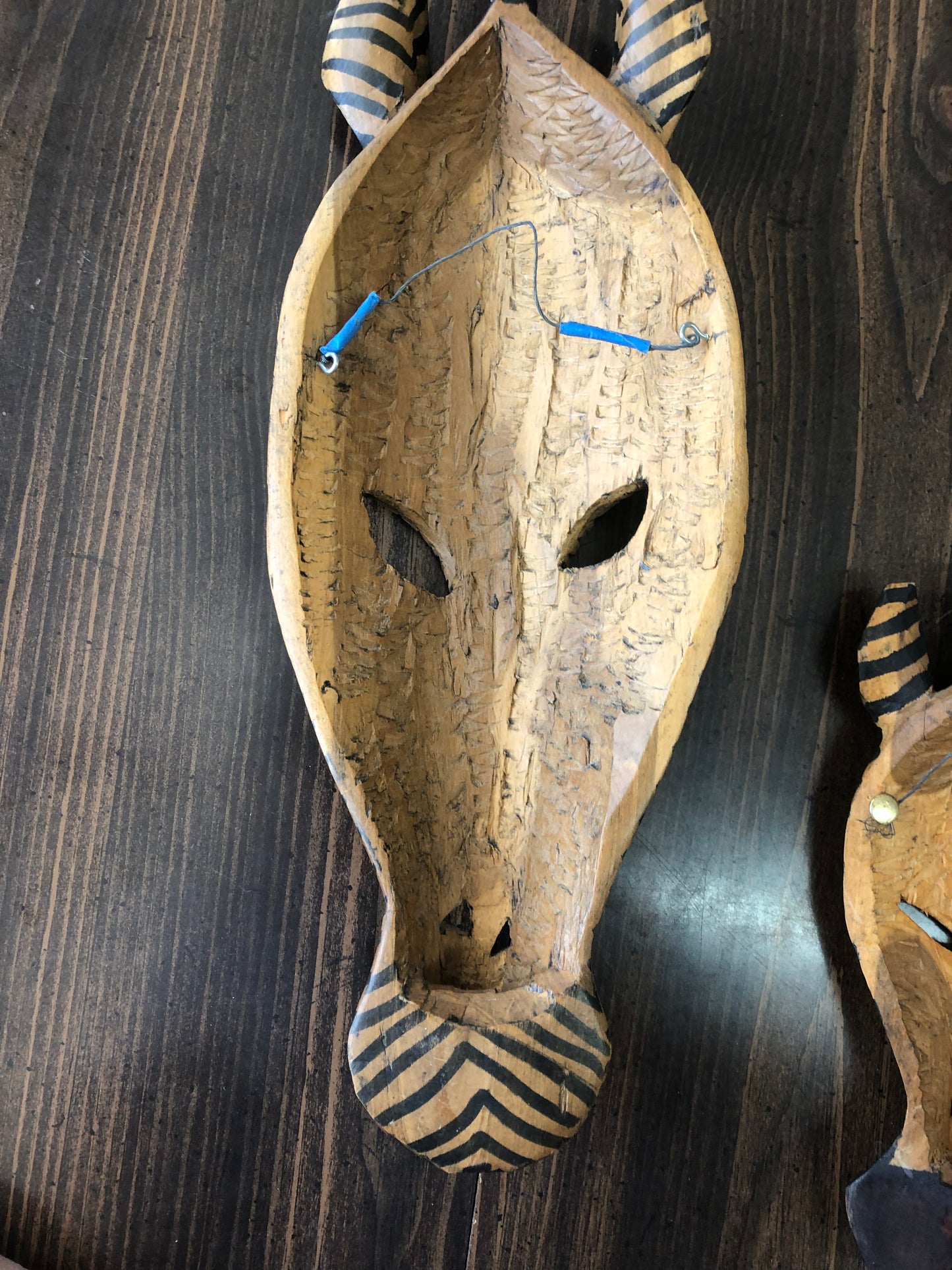 Set of 3 Zebra Masks