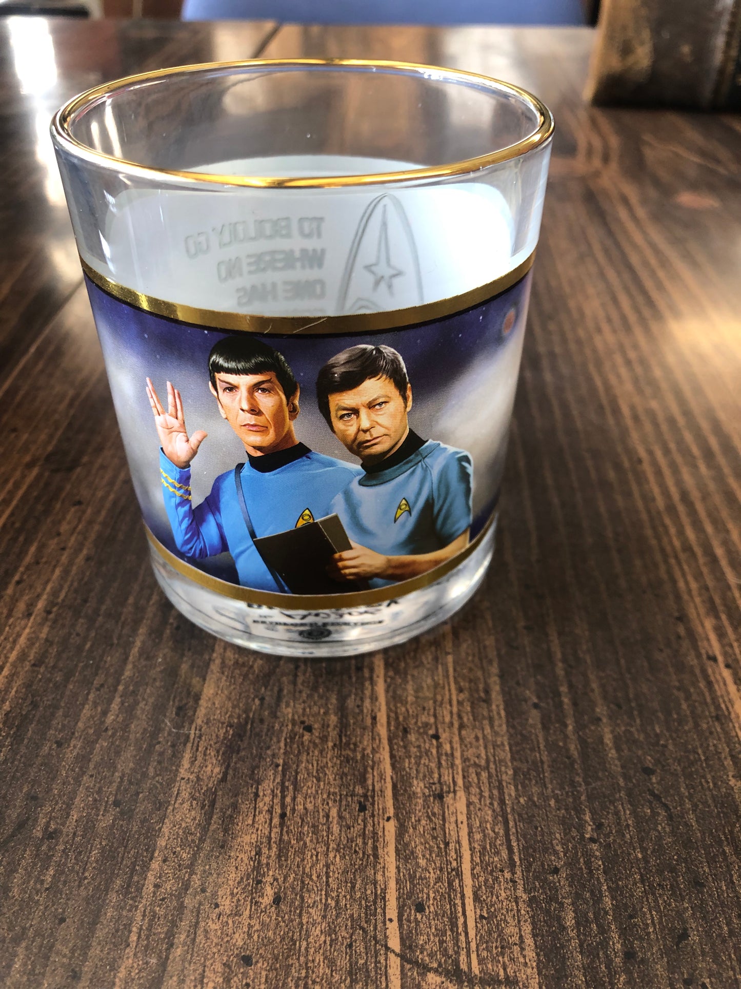 Star Trek The Original Series Beverage Decanter and Glasses Set