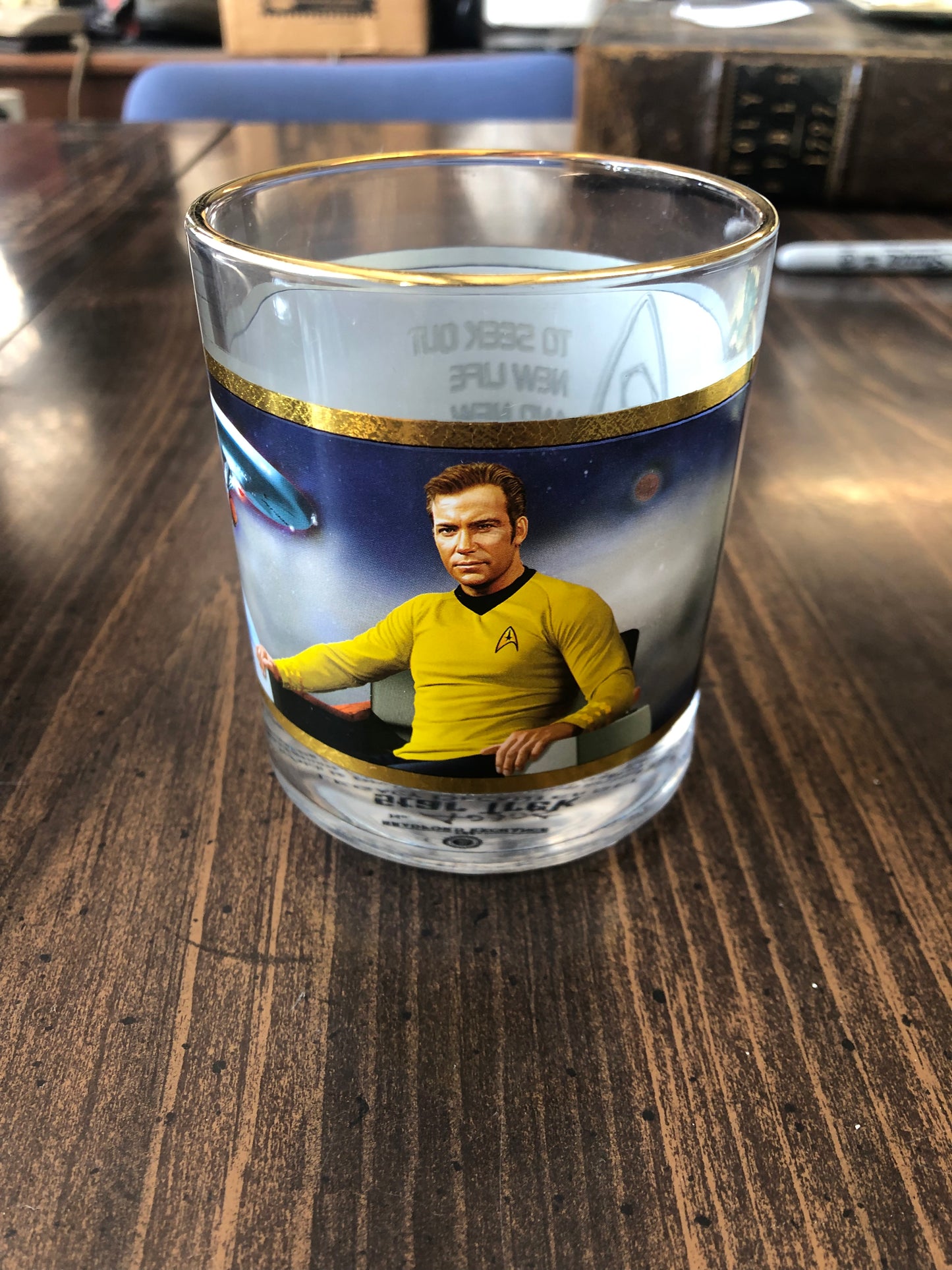 Star Trek The Original Series Beverage Decanter and Glasses Set