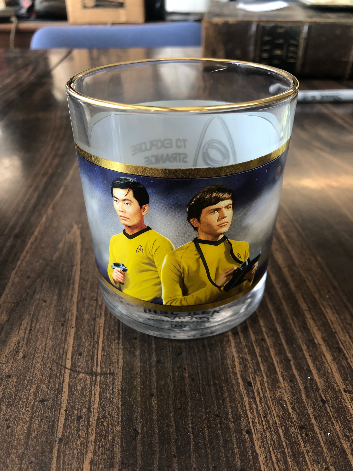 Star Trek The Original Series Beverage Decanter and Glasses Set