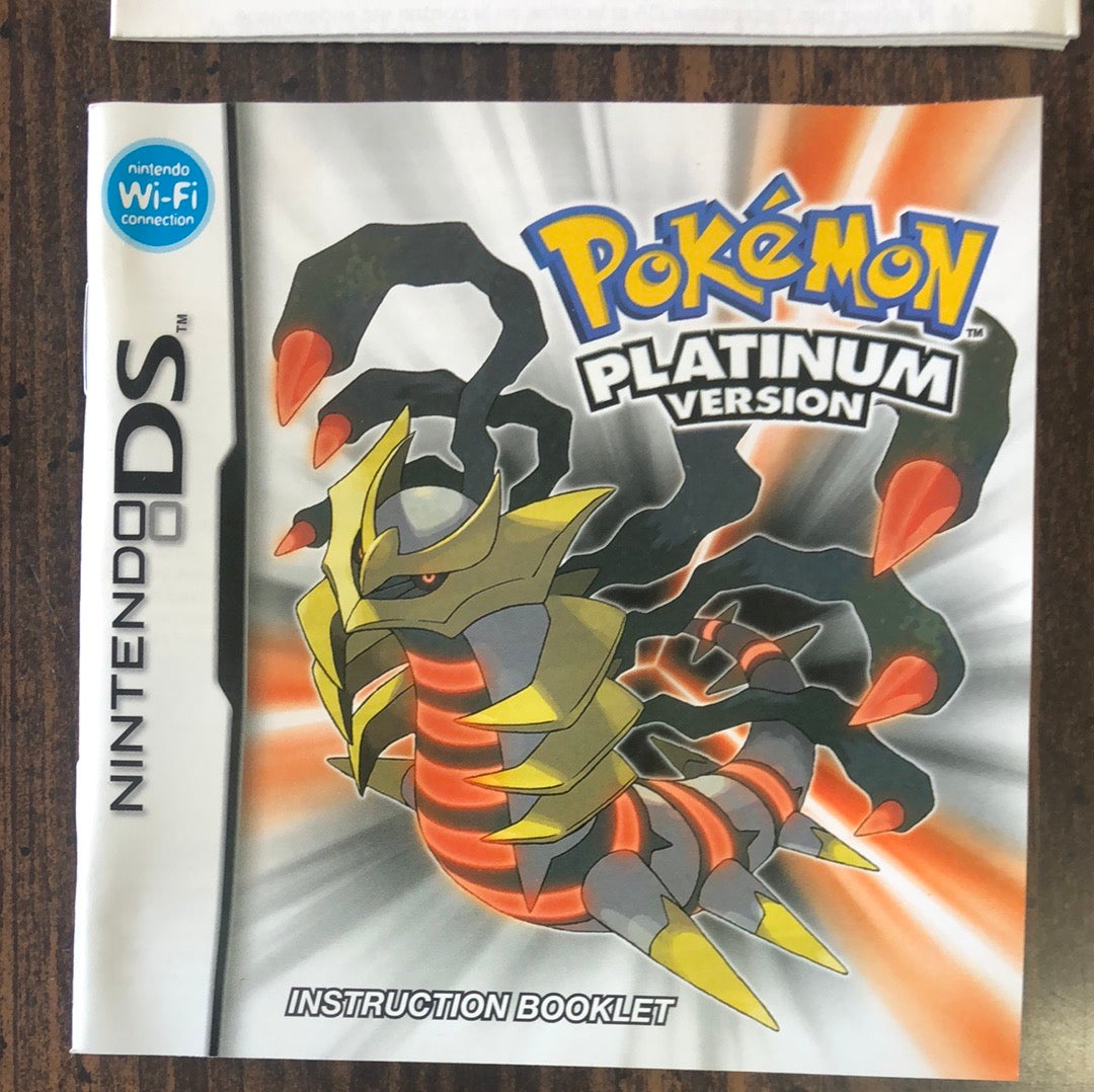 Pokémon: Platinum Version (Nintendo DS)