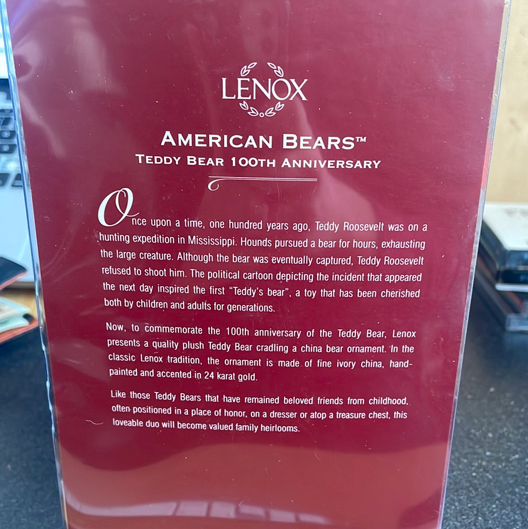 Lenox American Bears 100th Anniversary