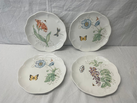 Lenox Butterfly Meadow Set of 4 Plates