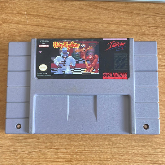 Clayfighter SNES Video Game