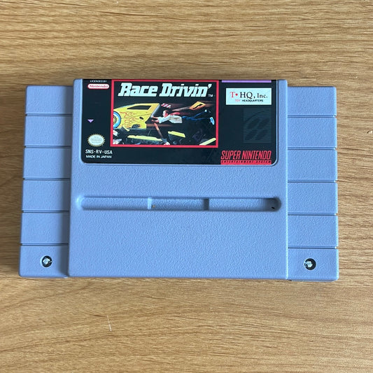 Race Drivin' SNES Video Game