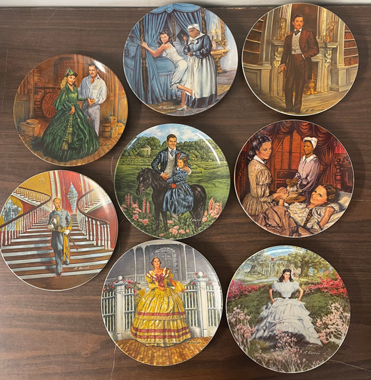 Knowles Gone with the Wind Collectors' Plates