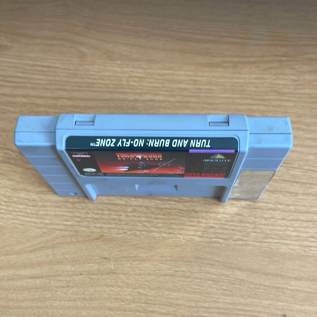 Turn and Burn: No-Fly Zone Super Nintendo